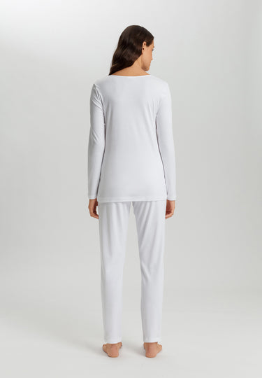 Belina Cotton Pajama Set | White 74826-101